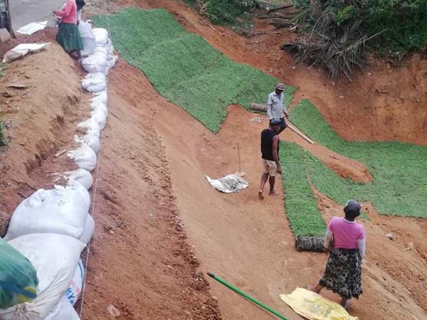 Landscaping at Rockview Garden Hotel - Kegalle
